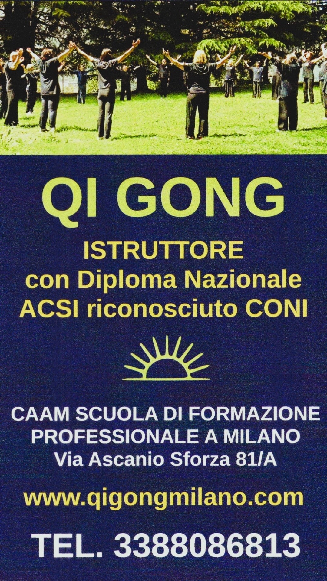 corso di formazione istruttore di qi gong a milano